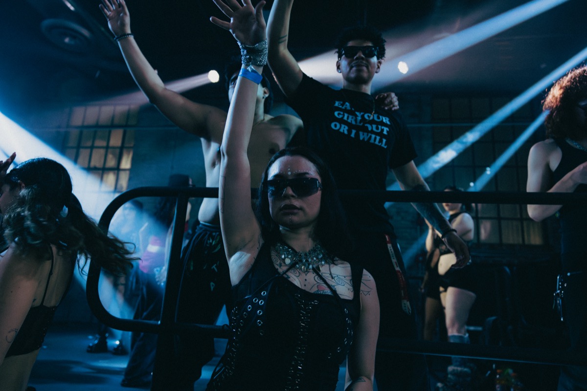 Underground fashion and lights